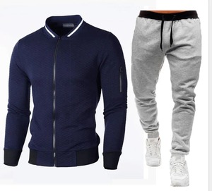 ชุดวอร์มสำหรับผู้ชายชุดเสื้อผ้าแบบสวมมีฮู้ดและกางเกงมีฮู้ดสำหรับผู้หญิงสีพื้น + กางเกง - Product Image 5