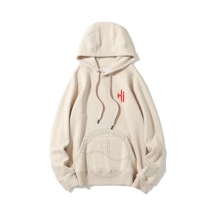 Sudaderas con capucha Fabricante Sudaderas con capucha de lana personalizadas en blanco de gran tamaño más poliéster en blanco Sudaderas de gran tamaño de alta calidad personalizadas - Product Image 1