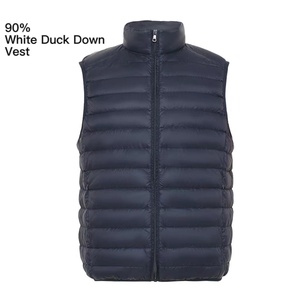 Nouvelle veste matelassée en toile pour homme, personnalisable, vente en gros, hiver, extérieur, imperméable, réversible, logo personnalisé sur le devant - Product Image 4