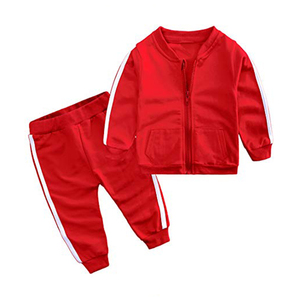 ชุดวอร์มมีซิปมีฮู้ดสำหรับเด็กผู้หญิงชุดวอร์มสำหรับใส่วิ่งในฤดูหนาว - Product Image 5