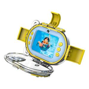 Cámara Compacta para Niños Realikids de 16Mpx con Cable Impermeable Azul y Amarillo ARKCWBL - Product Image 3