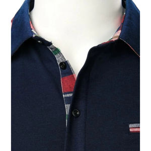 Dernier modèle de polo à manches courtes en coton 100% coton mercerisé à séchage rapide - Product Image 6