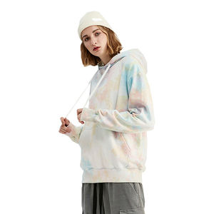 Sudadera con capucha unisex con logotipo personalizado de talla grande, ropa de calle deportiva de invierno de peso pesado, tejido transpirable, figuras teñidas con capucha - Product Image 3