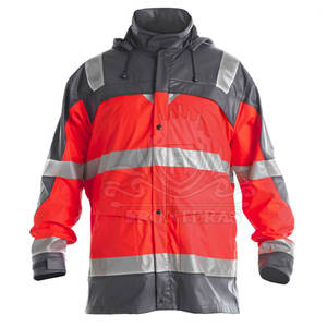 Chaqueta de seguridad de la mejor calidad Chaqueta de seguridad de alta visibilidad Chaqueta de seguridad del mejor material para hombres Venta en línea - Product Image 3