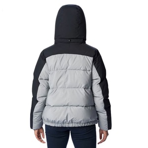 Professional Manufacturer'<b>s</b> <b>Women's</b> <b>Waterproof</b> Cozy <b>Puffer</b> <b>Jacket</b> Breathable Solid Color Dyed Zipper Closure Plus Size Winter - Product Image 2