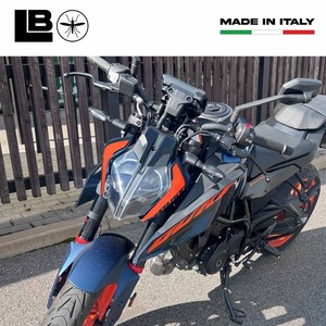 Adesivi 3D per Parafango Anteriore KTM Duke 125 2024-2025, Decalcomanie per Serbatoi Moto - Product Image 3