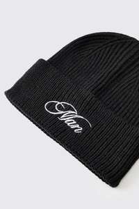 Latest <b>Black</b> Warm Soft Comfortable Fabric Beanies <b>Caps</b> For Adults & Youth Relaxed Fit Flexible Beanies <b>Caps</b> For <b>Men</b> And Women - Product Image 3