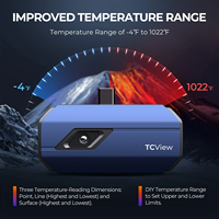 TOPDON TC001 256x192 IR haute résolution téléphone portable Android Mini TISR caméra d'imagerie thermique infrarouge