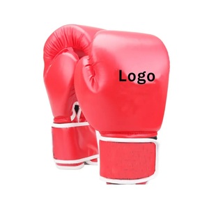 GAF Logo personnalisé d'approvisionnement d'usine Gants d'entraînement de boxe MMA professionnels de haute qualité en cuir PU avec demi-doigts - Product Image 1