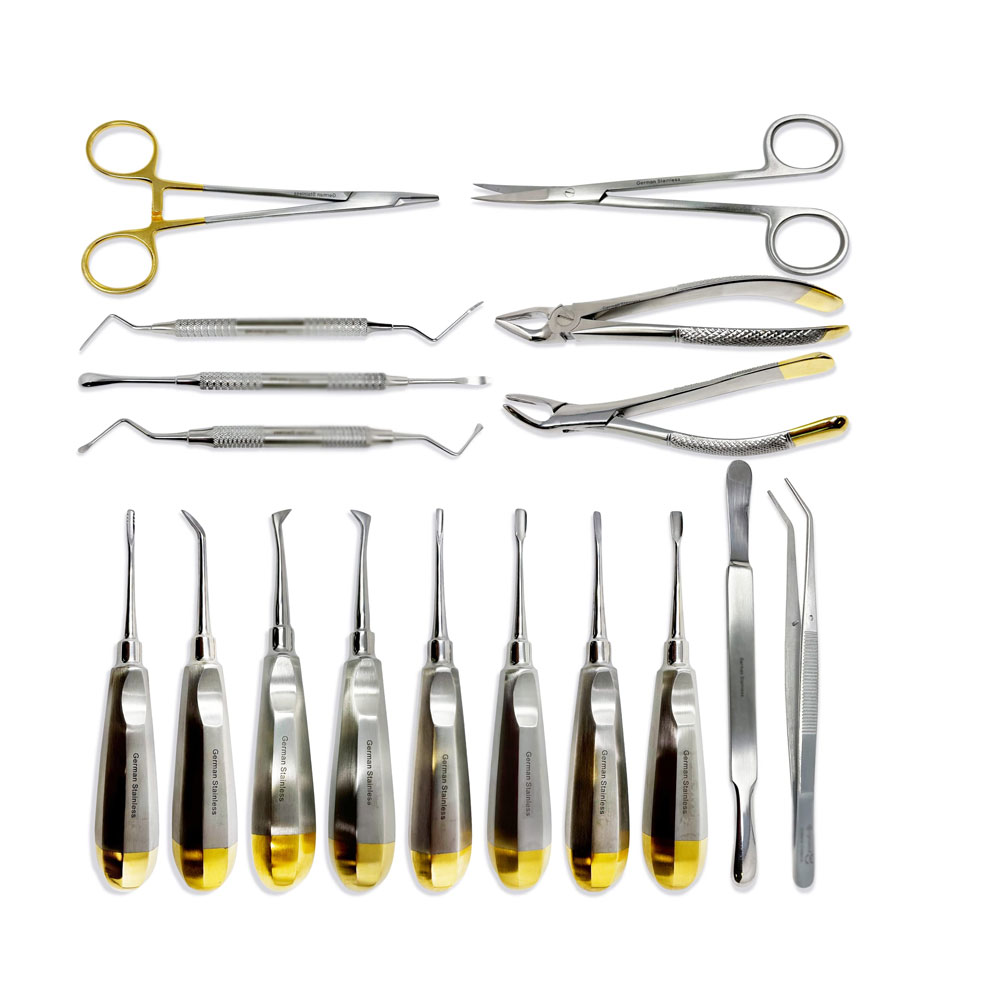 Best Quality Stainless Steel Dental Surgical Instruments Manual Power Source Wholesale Price for Implants