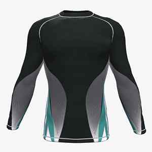 ชุดป้องกันผื่นคันสำหรับผู้ชายพร้อมโลโก้ตามสั่งระบายอากาศและดีไซน์แขนยาวมีให้เลือกทุกขนาดสำหรับการใช้งานแบบ MMA - Product Image 2