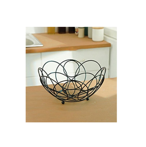 Bol à fruits rond en fil métallique fait main pour accessoire de table qualité durable à prix compétitif - Product Image 4