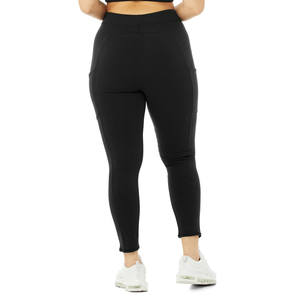 Legging taille haute pour femmes Legging de Yoga mince extensible doux Design personnalisé Gym Fitness Yoga pantalon Leggings d'entraînement - Product Image 4