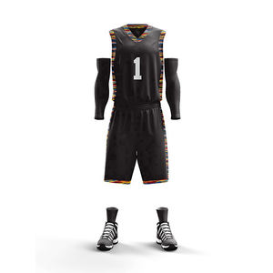 Uniforme de baloncesto unisex de alta calidad, tela suave y cómoda con logotipo personalizado, los mejores conjuntos impresos, fábrica directa - Product Image 4