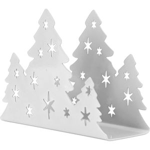 Premium Stainless Steel Christmas Tree Shaped <b>Napkin</b> Holder Festive Holiday Table Tissue <b>Dispenser</b> For Kitchen Restaurant - Product Image 1