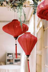 โคมไฟผ้าไหมพร้อมกรอบไม้ไผ่และโครงเหล็กจากไร่ดอกบัวเวียดนามดีไซน์2023 - Product Image 6