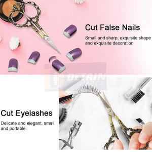 กรรไกรตัดเล็บหนังกําพร้าสแตนเลสโค้ง คุณภาพสูงขายส่งเล็บและเล็บเท้า กรรไกรตัดเล็บ เครื่องมือเล็บ - Product Image 6