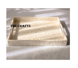 Juego de bandeja para servir comida de madera de diseño extremadamente bueno de cuatro bandejas de chocolate de postre de diferentes tamaños y formas a granel - Product Image 3