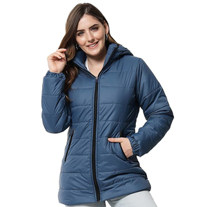 แจ็กเก็ตปลาปักเป้าสำหรับผู้หญิงเสื้อแจ็คเก็ตขนเป็ดสำหรับใส่กลางแจ้งทำจากผ้าที่ระบายอากาศได้ดีที่สุดน้ำหนักเบาทนทาน - Product Image 1