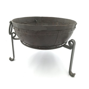 Foyer de cheminée design en fer fait à la main avec couverture en maille Foyer de barbecue extérieur à un prix abordable - Product Image 5