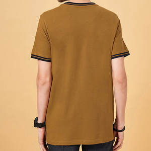 Nouveauté T-shirt de sport pour hommes écologique 100% coton vêtements d'extérieur classiques à la mode à bas prix avec service OEM pour vêtements de plage - Product Image 4