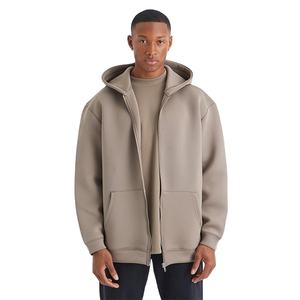 Sweat à capuche pour homme personnalisé avec poches zippées, design tendance, vêtement d'hiver chaud, polaire épaisse respirante, streetwear, coupe classique - Product Image 1