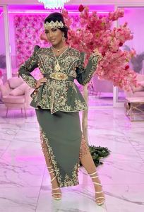 2024 nouveau éblouissant doré Zari broderie veste Karakou robe embelli cristal perles de verre pierre Dabka travail fait soie lin - Product Image 2