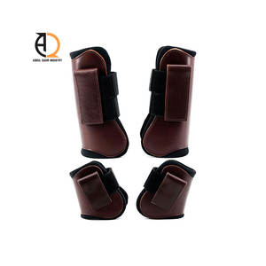 <b>Lightweight</b> Fleece Horse Tendon <b>Boots</b> Horse Bandage for <b>Safety</b> Protection for Horse Riding - Product Image 1