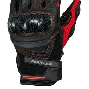 Gants de moto en cuir d'hiver de haute qualité courts hommes/femmes imperméables isolés thermiquement Motocross Cross Country gants d'équitation - Product Image 6