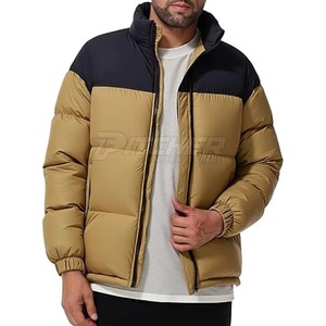 New puffer <b>jacket</b> Top Selling Men Winter Puffer <b>Jacket</b> with Stand <b>Collar</b>-Latest Design Low Price Custom Made - Product Image 4