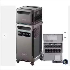 Solixx ชุดสำรองสำหรับบ้าน F3800 120V/240V สถานีพลังงานแบบพกพา7.68kWh ใหม่ - Product Image 2