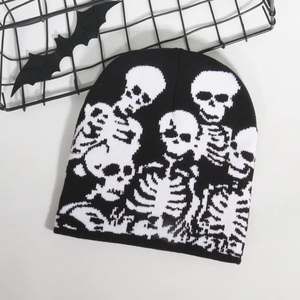 Soft Warm Adjustable Breathable Skull <b>Caps</b> <b>Winter</b> High Quality Unisex Casual Style Customization Available - Product Image 2