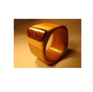 Élégants anneaux de serviette en bois faits à la main, parfaits pour les mariages, les fêtes, les repas festifs, les banquets, les cafés, les restaurants et les maisons - Product Image 5