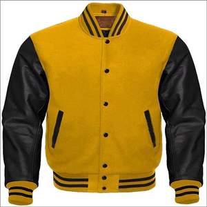 Chaquetas Varsity de Invierno para Hombre, Personalizadas, de Alta Calidad, Bordadas, de Lana Peinada, Estilo Urbano, Impermeables, Directamente del Fabricante - Product Image 5