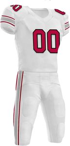 Uniforme de fútbol americano, diseño personalizado para clubes de equipos, ropa escolar, juego de sublimación duradero, superventas, tendencia 2025 - Product Image 3