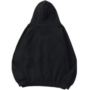 Sudadera con capucha para hombre de talla grande cómoda de Color sólido con cuello redondo y manga larga de algodón 100% superventas - Product Image 2