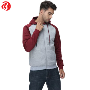 OEM ODM buena calidad tela de lana de algodón temporada de invierno desgaste sudaderas con capucha a prueba de viento cremallera capucha técnica de teñido liso de gran tamaño en blanco - Product Image 4