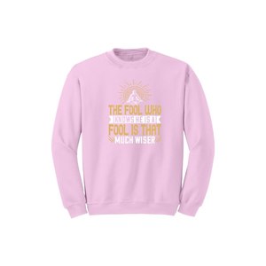 Sweat-shirt en mélange de coton avec des thèmes de bouddha imprimés Style décontracté 12 options de couleur 260-280 Placement de conception personnalisable GSM lourd - Product Image 3