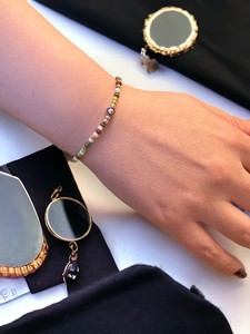 DAFNI BIG PAZAR Bracelet Bohème Fait Main Perlé en Pierres Naturelles et Alliage Métallique Précieux Micro-Incrusté Unisexe Cadeau Promotionnel - Product Image 6