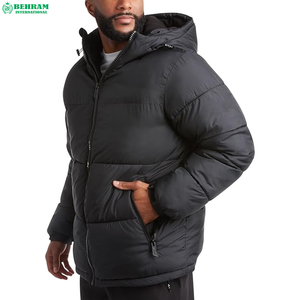 Chaqueta de Plumón para Hombre Behram International, Estilo Urbano, Ecológica, de Buena Calidad, Transpirable, Resistente al Viento, con Forro de Nailon - Product Image 5