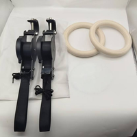 Anillas de Gimnasia XLAN para Ejercicios de Suspensión con Peso Corporal, Anillas Ajustables con Correas Numeradas, Juego de Anillas para Dominadas para Entrenamiento
