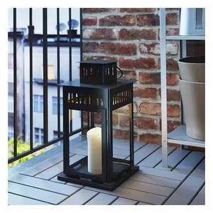 Linternas de metal de diseño 2025, linternas hechas a mano pulidas para decoración del hogar y el jardín, perfectas para bodas y temporadas festivas - Product Image 1