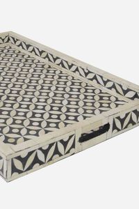 Premium Quality Handmade Bone Inlay Serving <b>Tray</b> Dinning <b>Table</b> Decor for Home Hotel & Restaurant - Product Image 3