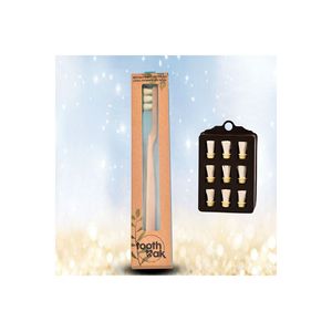 Spazzolino da denti naturale testa di Miswak classico spazzola 9 testine di ricambio - Product Image 1