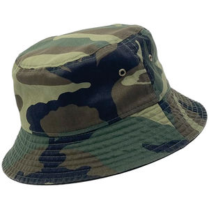 Custom Hip Hop Style <b>Navy</b> Bucket <b>Hat</b> 100% Cotton with Woven Label Logo Patch Fashionable Sporty Design - Product Image 6