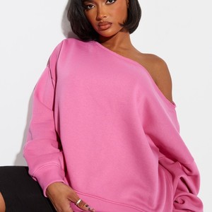 Sudadera con capucha y cremallera de felpa francesa de 400 Gsm ecológica de alta calidad, Conjunto de sudadera de manga larga de gran tamaño, logotipo personalizado impreso para mujer - Product Image 3