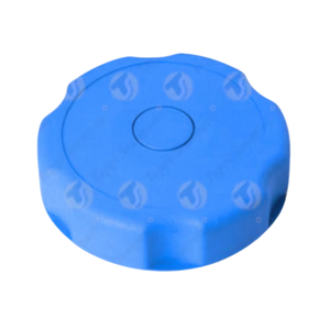 Bouchon de réservoir de carburant bleu à baïonnette pour générateur diesel et ventilation de réservoir de camion |   Vente en gros industrielle |   Code HS 85030091 - Product Image 1
