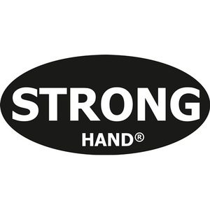 Stronghand Disposable Orange Nitrile Gloves Size 10 PPE Category III EN 388 EN 374 50 Pieces/Box Grip Design Household Use - Product Image 2