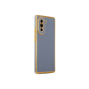 Étui de protection en silicone bleu ANKY Promax SE pour Huawei Nova 10 Pro, série Bark, fabrication électro-plaquée, matériau en silicone liquide souple - Product Image 1