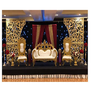 Escenario de boda inspirador para anillo, ceremonia de sueño, boda, recepción, noche, decoración de escenario, boda occidental, compromiso - Product Image 1